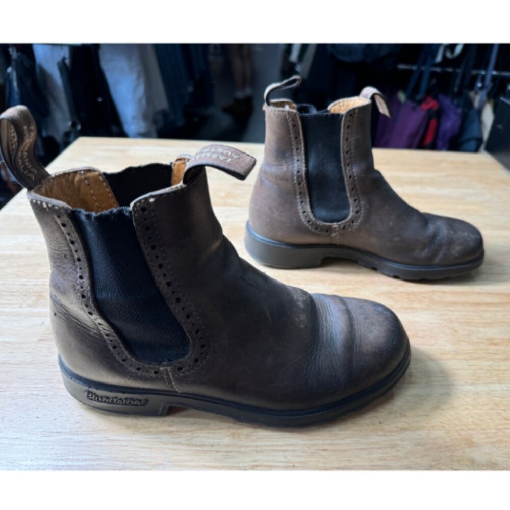 Blundstone Women's Brown Leather Ankle Boots